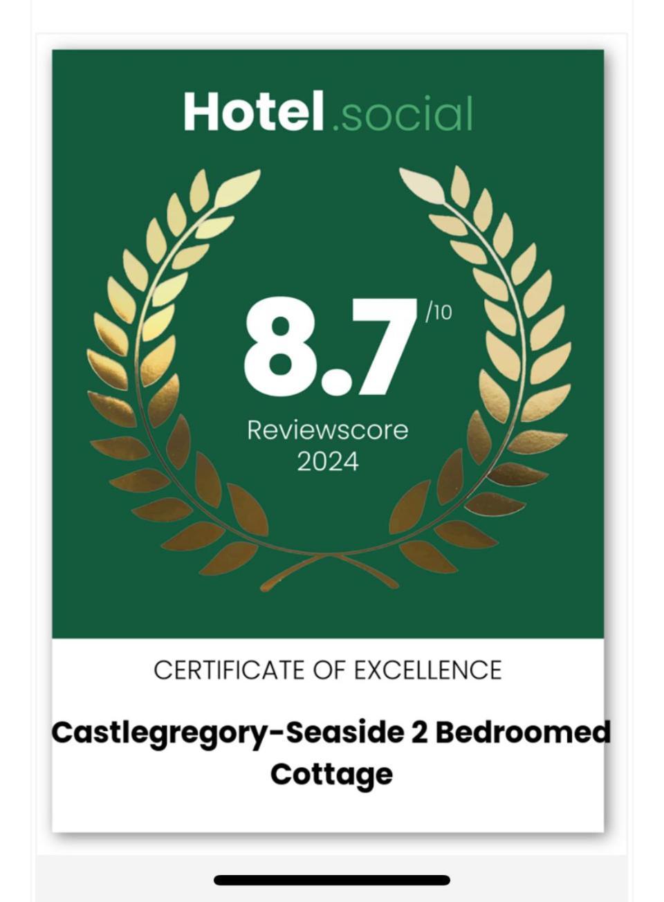 Castlegregory-Seaside 2 Bedroomed Cottage Eksteriør billede